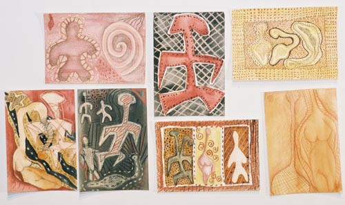 Drawings (Collage)