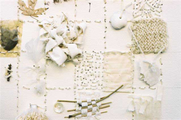 Sewing Card II (detail)